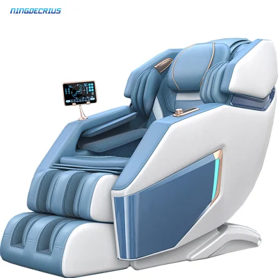 Ningdecrius 2023 venda quente de corpo inteiro massageador gravidade zero shiatsu elétrica dobrável reclinável 4d luxo sl faixa cadeira massagem