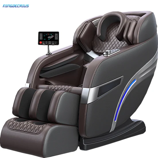 Ningdecrius Portátil Zero Gravity 2022 4D Zero Gravity Shiatsu Preço de luxo Reclinável Shiatsu elétrico de atacado para corpo inteiro Massageador Cadeira de massagem Zero Gravity