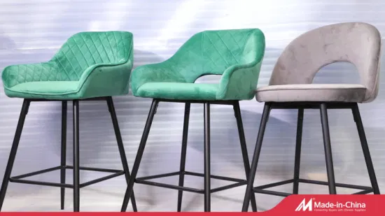 Alerta de promoção: cadeiras de jantar modernas em tecido e couro para móveis de restaurante